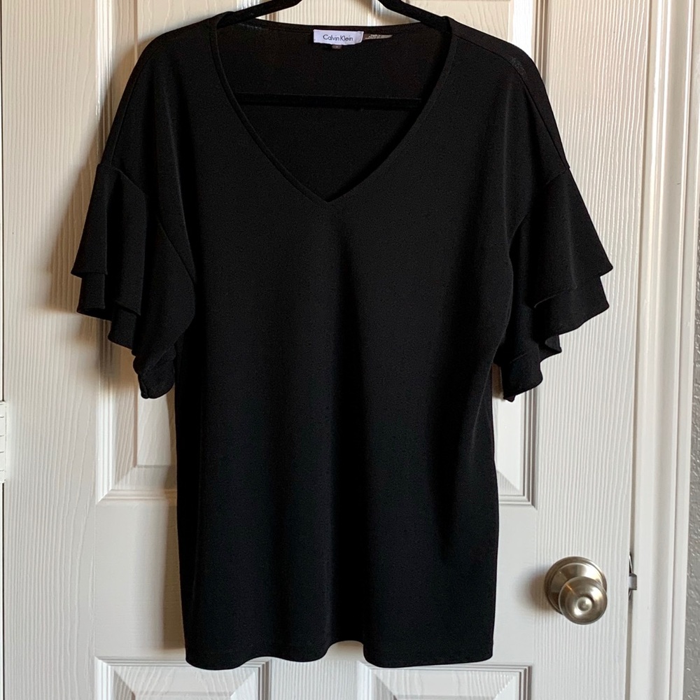 🌵Calvin Klein Black Blouse